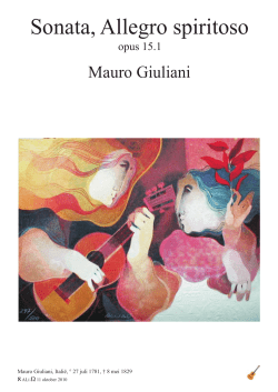 Sonata, Allegro spiritoso