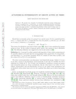 Acylindrical hyperbolicity of groups acting on trees