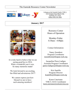 January 2017 - YMCA of Greater Rochester