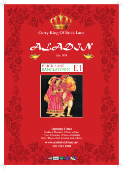 Curry King Of Brick Lane