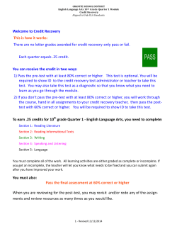 Module 1 - Dale Young Community High