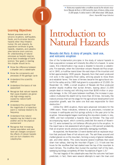 Introduction to Natural Hazards