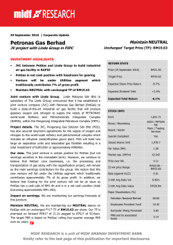 Petronas Gas Berhad