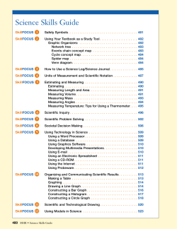 Science Skills Guide