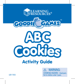 Goodie Games™ ABC Cookies