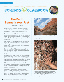 The Earth Beneath Your Feet - Five Star Publications, Inc.