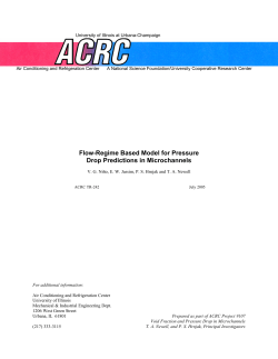 Flow-Regime Based Model for Pressure Drop Predictions