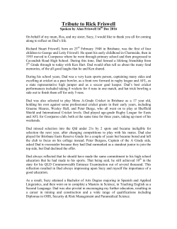 Richard, born on 23rd February 1948, was the first son to George