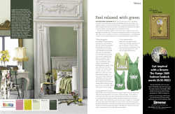 Decorating With Green
