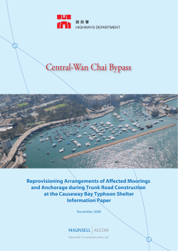Information Paper on Reprovisioning Arrangements of - Cwb-hyd