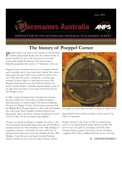 The history of Poeppel Corner