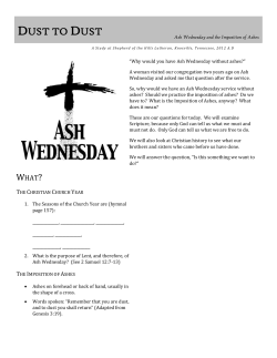 DUST TO DUST - Shepherd of the Hills