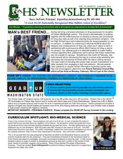 HS NEWSLETTER