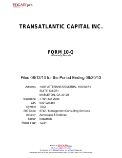 transatlantic capital inc.