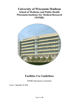 University of Wisconsin School of Medicine and Public Health