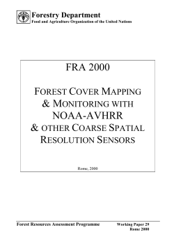Table 1. IGBP DISCover Data Set Land Cover Classification System