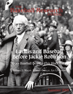 Kenesaw Mountain Landis - Society for American Baseball Research