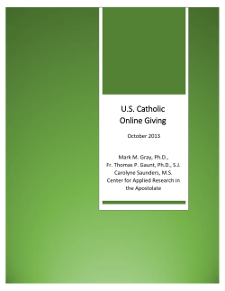 US Catholic Online Giving - United States Conference of Catholic