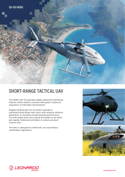 short-range tactical uav