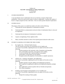 Ethan Frome - Oral Roberts University