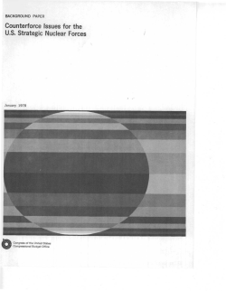 Counterforce Issues for the U.S. Strategic Nuclear Forces