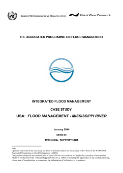 APFM Associated Programme on Flood Management