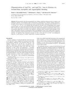 and Ag(CN)2 - ACS Publications