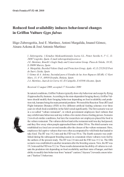 Reduced food availability induces behavioural