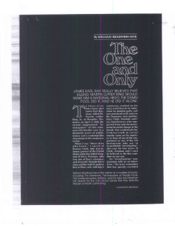 By WILLIAM BRADFORD HUM JAMES EARL RAY REALLY