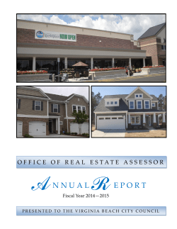 Annual Report - City of Virginia Beach