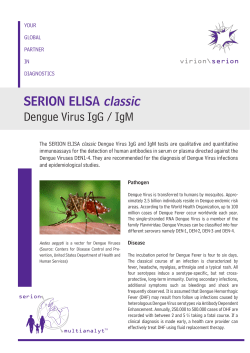 SERION ELISA classic Dengue Virus IgG / IgM