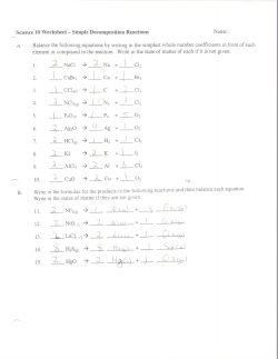 FormationDecomposition