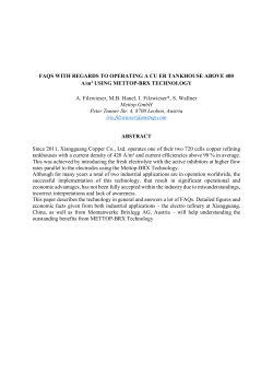 FAQS WITH REGARDS TO OPERATING A CU ER