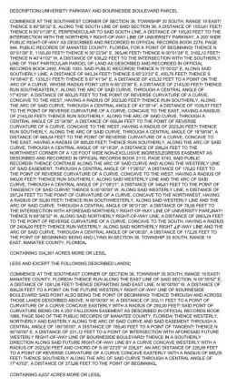 DESCRIPTION: UNIVERSITY PARl<!NAY ANO BOURNESIOE