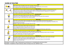 Pre-entry Physical Competency Assessment