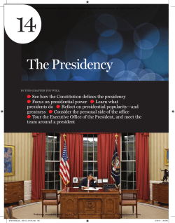 The Presidency - Illinois