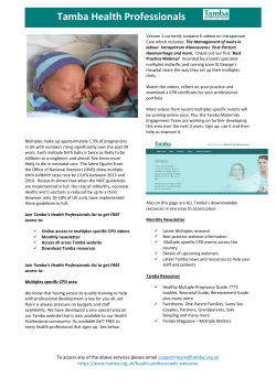 Tamba Health Professionals