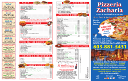 Menu Template.qxd - Pizzeria Zacharia