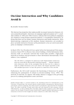 Journal of Communication 50(4)