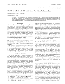 The Fluorosulfuric Acid Solvent System. V. Iodine