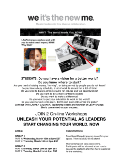 2x students workshop 2 March 2017 WITH DATES, TIMES, AND