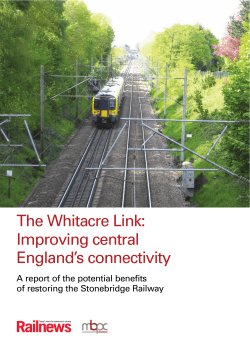 The Whitacre Link - Rail Forum East Midlands