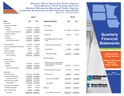 1st Quarter 2016 Financial Statements