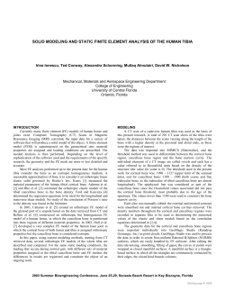 Solid Modeling And Static Finite Element
