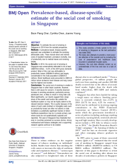 Prevalence-based, disease-specific estimate of the social cost of