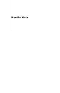 Misguided Virtue - Institute of Economic Affairs
