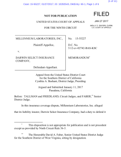 NOT FOR PUBLICATION UNITED STATES COURT OF APPEALS