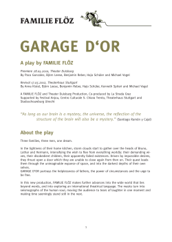 Press Information Garage D`Or english - Start