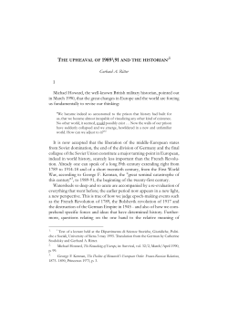 Gerhard A. Ritter I Michael Howard, the well