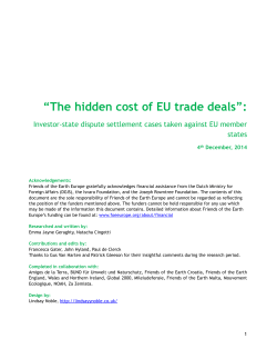 The hidden cost of EU trade deals
